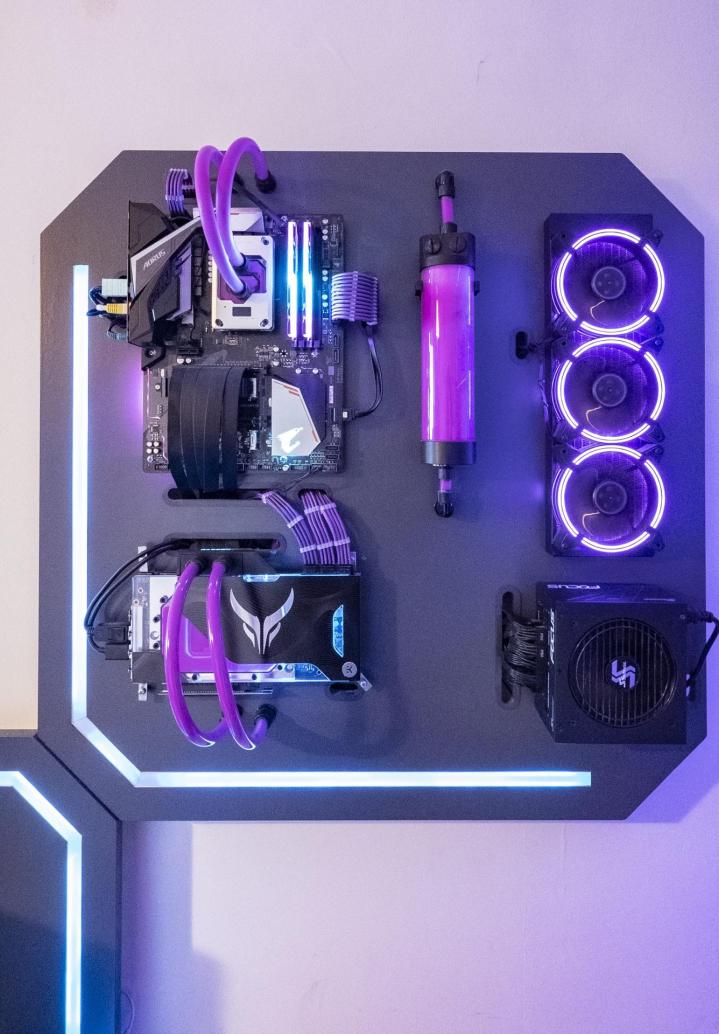 Meubles muraux pour PC alliant fonctionnalité et esthétique